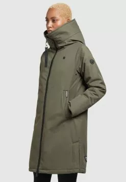 Khujo LISAD - Wintermantel - Khaki Grün -Khujo Geschäft 03c57e4753894ac4a81368309bc45886
