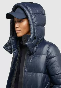 Khujo EMORIA SHINY - Wintermantel - Dunkelblau -Khujo Geschäft 197a8eb752b946958d19dc2d7990f5d8