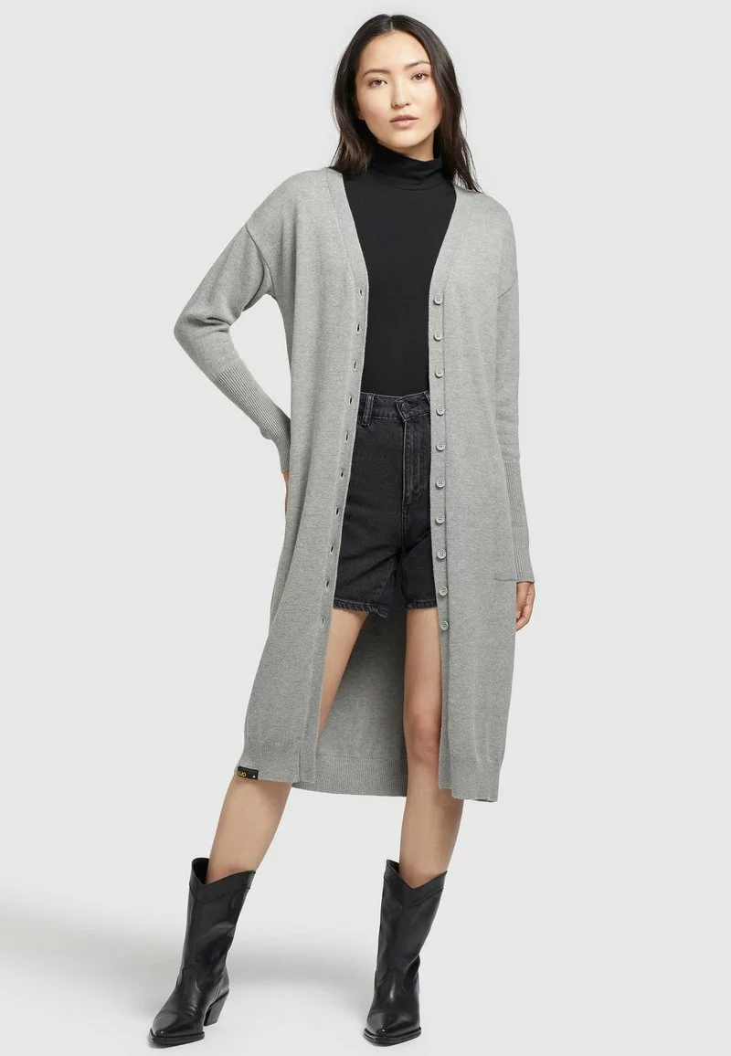 Khujo ELINA - Kurzmantel - Grau Meliert 4 Khujo ELINA - Kurzmantel - Grau Meliert – Bild 2