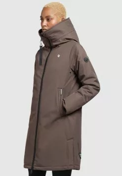 Khujo LISAD - Wintermantel - Taupe -Khujo Geschäft 349a69229e4943de98da7b2f0da48f34