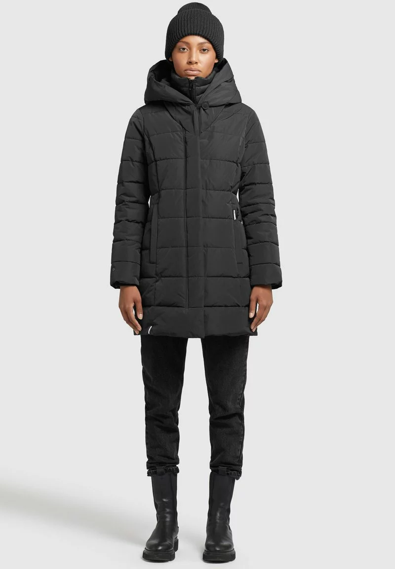 Khujo FLOYT - Wintermantel - Schwarz 4 Khujo FLOYT - Wintermantel - Schwarz – Bild 2