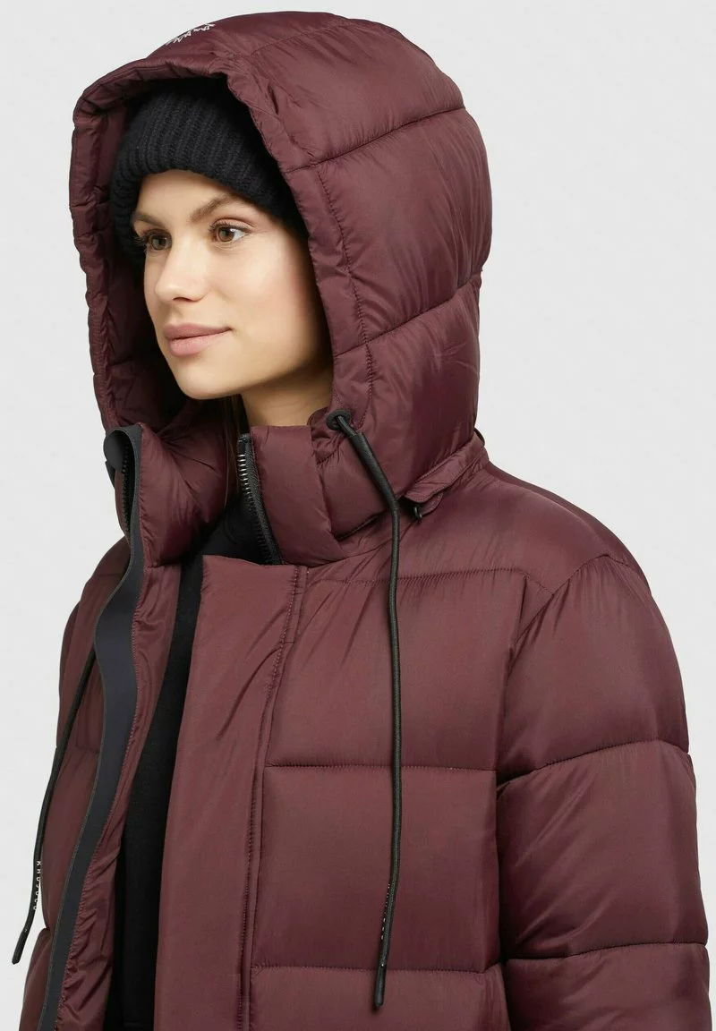 Khujo JULINA MATT - Wintermantel - Dunkelrot 6 Khujo JULINA MATT - Wintermantel - Dunkelrot – Bild 4