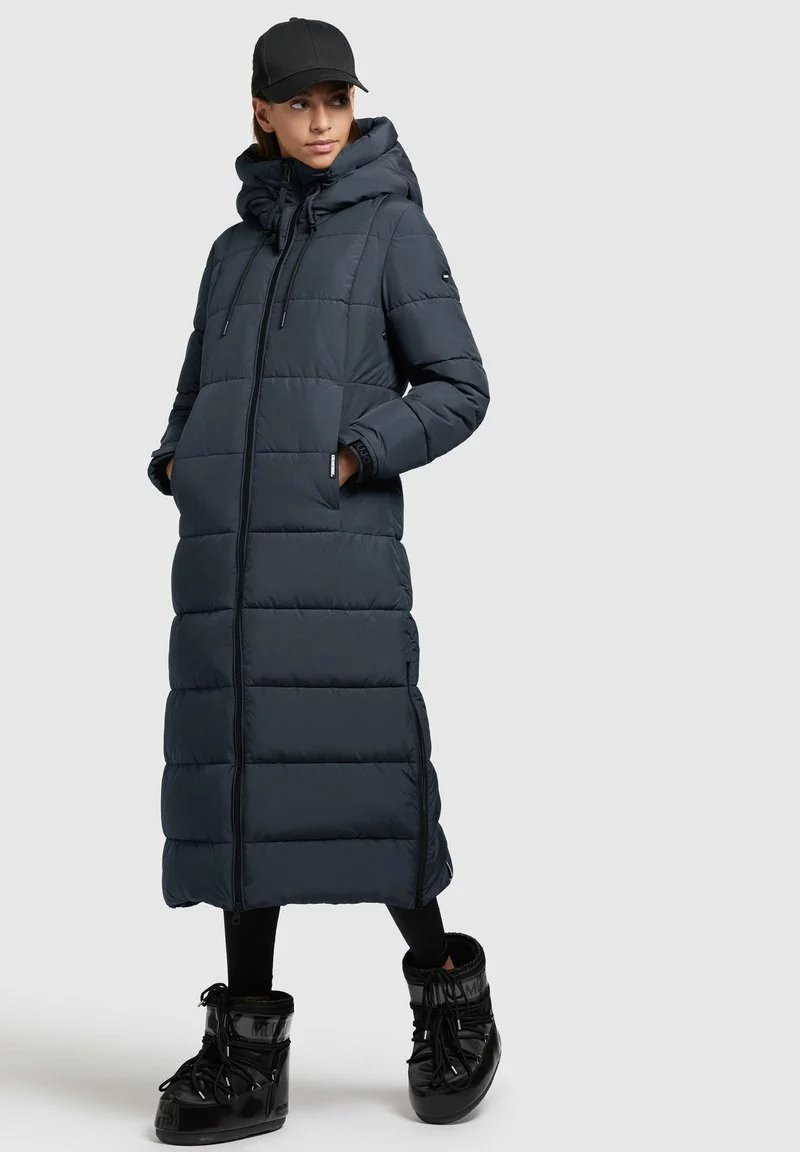 Khujo DERIA - Wintermantel - Schwarzblau 4 Khujo DERIA - Wintermantel - Schwarzblau – Bild 2