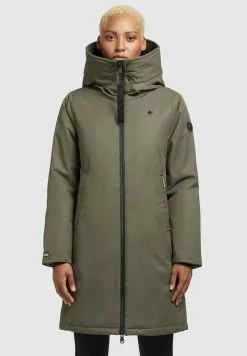Khujo LISAD - Wintermantel - Khaki Grün