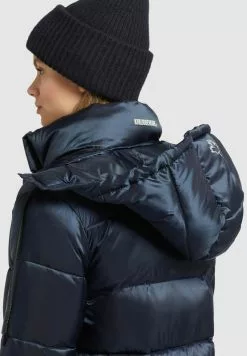 Khujo WORD SATIN - Wintermantel - Dunkelblau -Khujo Geschäft 4a1a3a3aea0148fd94beba2c36ce85e0