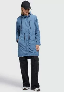 Khujo ADDA - Kurzmantel - Blau -Khujo Geschäft 50ae1e73815944d9bdeba4bcaf5dd2e6