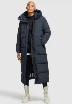 Khujo SHIMANTA2 - Wintermantel - Schwarzblau -Khujo Geschäft 69e603f325344d8e826b7415d14185fc