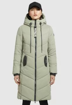 Khujo ARIBAY3 PEACHED - Wintermantel - Mintgrün