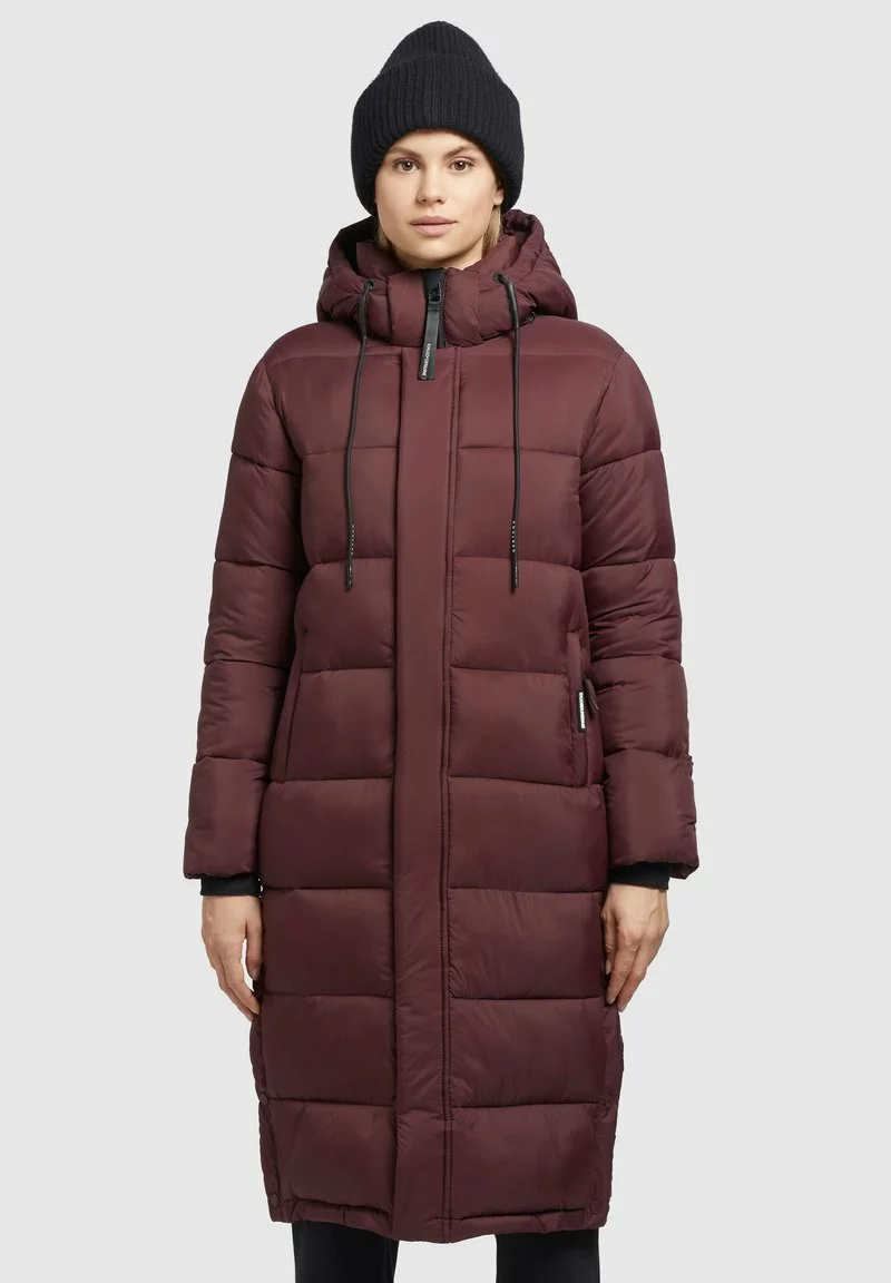 Khujo JULINA MATT - Wintermantel - Dunkelrot 3 Khujo JULINA MATT - Wintermantel - Dunkelrot