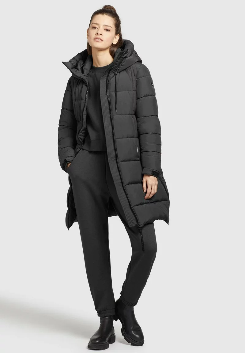 Khujo YOUMA - Wintermantel - Schwarz 7 Khujo YOUMA - Wintermantel - Schwarz – Bild 5