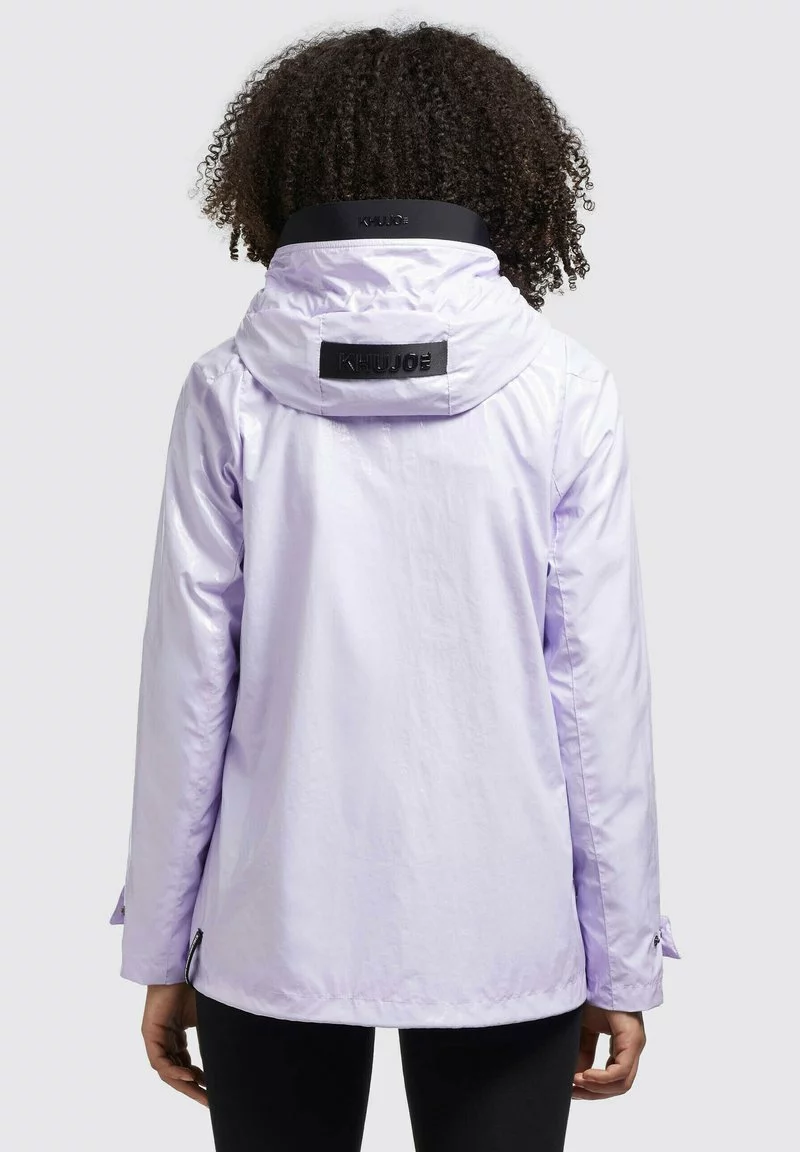 Khujo SOMIA - Regenjacke / Wasserabweisende Jacke - Flieder Hell 5 Khujo SOMIA - Regenjacke / Wasserabweisende Jacke - Flieder Hell – Bild 3
