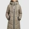 Khujo ARIBAY3 STRUCTURED - Wintermantel - Taupe -Khujo Geschäft 7e81251be9c64667aed74ca35b1fe181