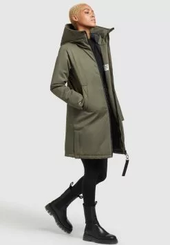 Khujo LISAD - Wintermantel - Khaki Grün -Khujo Geschäft 8158bea8fd66419699d02cc98c274f02