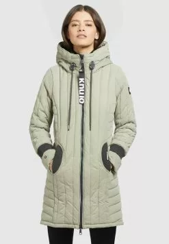 Khujo JERRY PRIME PEACHED - Wintermantel - Mintgrün