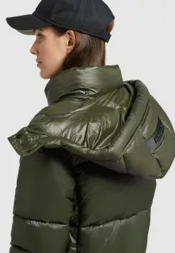 Khujo MELONA SHINY - Wintermantel - Dunkelgrün -Khujo Geschäft 935b15c66dde4269863e02993c0b5adc