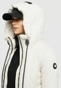 Khujo JERRY PRIME PEACHED - Wintermantel - Weiß -Khujo Geschäft 96f3c4c54ad54653ac3380f2868f7f35