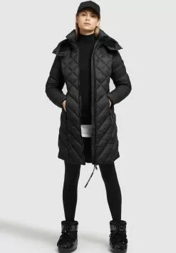 Khujo ANETH - Wintermantel - Schwarz -Khujo Geschäft a12e8a4c0edc4722bc140ab3baf88763