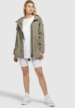 Khujo CAIMA - Parka - Graugrün -Khujo Geschäft afc99f77b2c84cf59f3003fab0256c7f