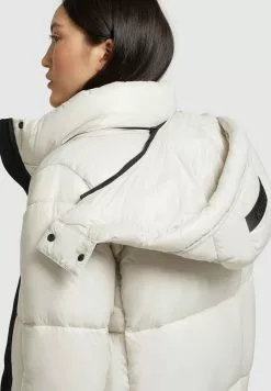 Khujo MELONA SHINY - Wintermantel - Perlweiß -Khujo Geschäft c0a062cbfb6a47e0a7920f206c5fbaa5