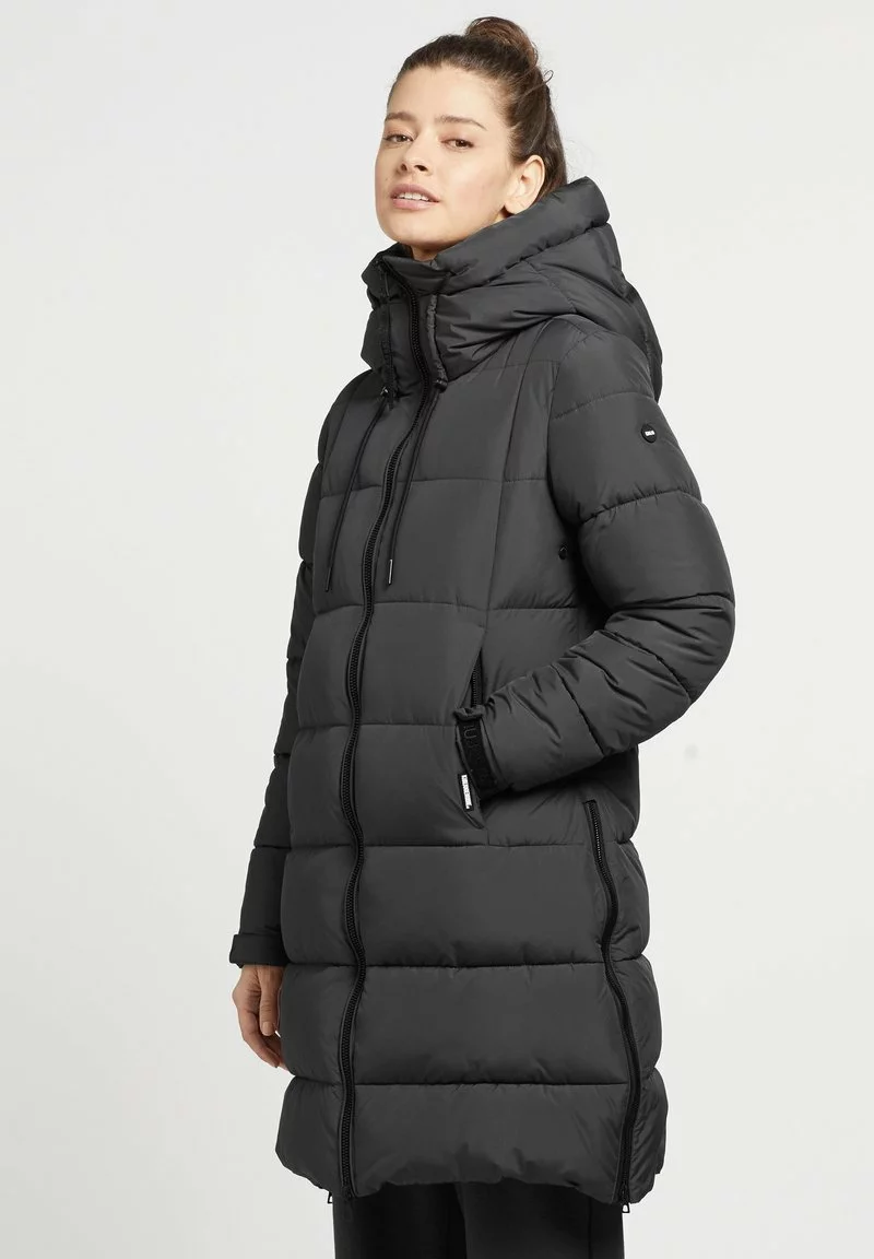 Khujo YOUMA - Wintermantel - Schwarz 6 Khujo YOUMA - Wintermantel - Schwarz – Bild 4