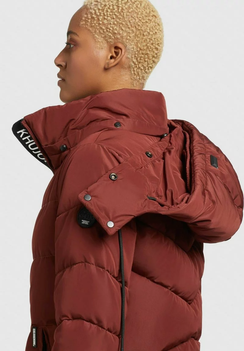 Khujo HUBA - Wintermantel - Rostrot 7 Khujo HUBA - Wintermantel - Rostrot – Bild 5