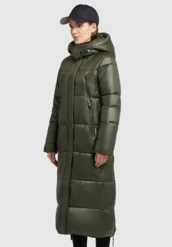 Khujo MELONA SHINY - Wintermantel - Dunkelgrün -Khujo Geschäft ced31677049743988ef9e10c0583c5b6