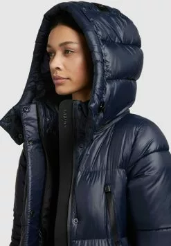 Khujo MELONA SHINY - Wintermantel - Dunkelblau -Khujo Geschäft cef630df63c94cd6b65eca8edb8f1011