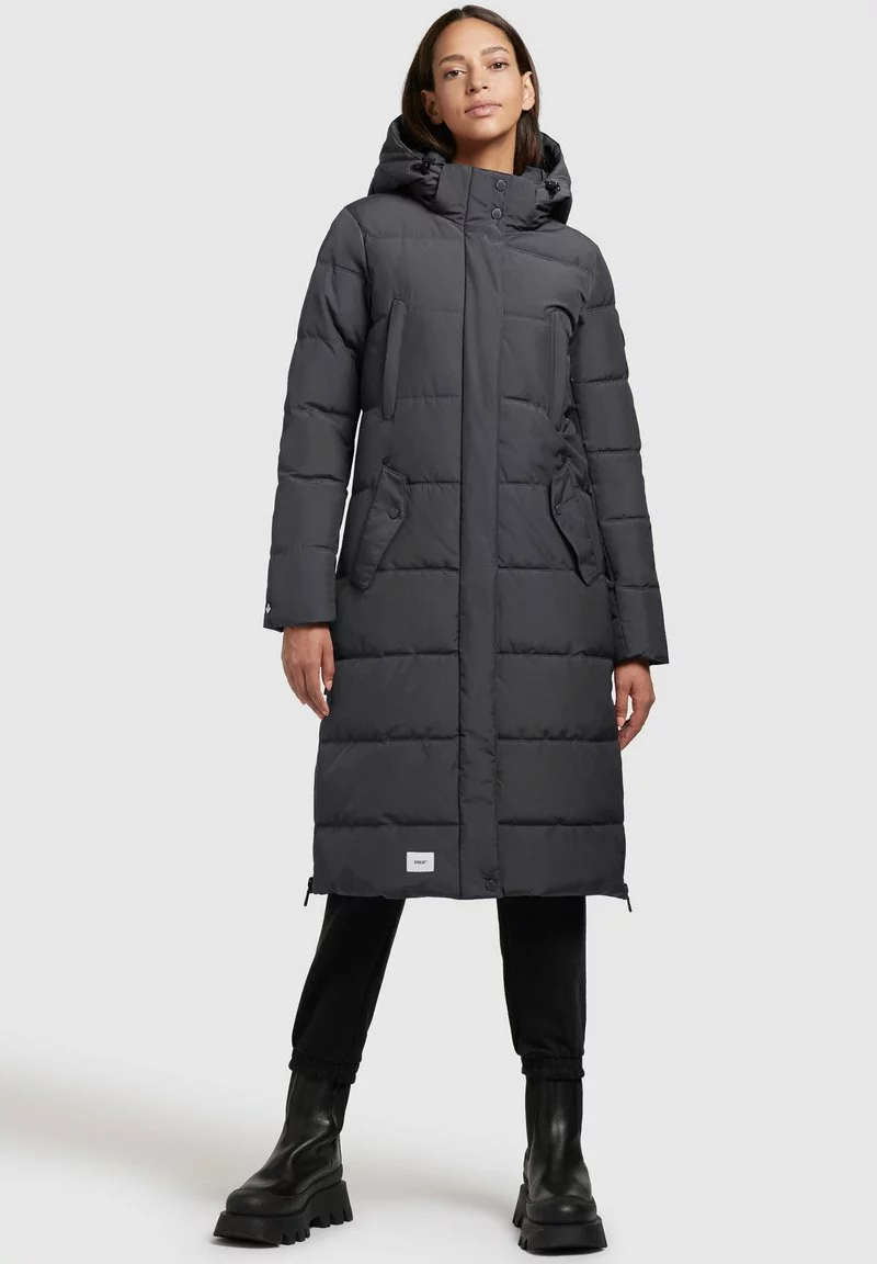 Khujo KLEO - Wintermantel - Dunkelgrau 4 Khujo KLEO - Wintermantel - Dunkelgrau – Bild 2