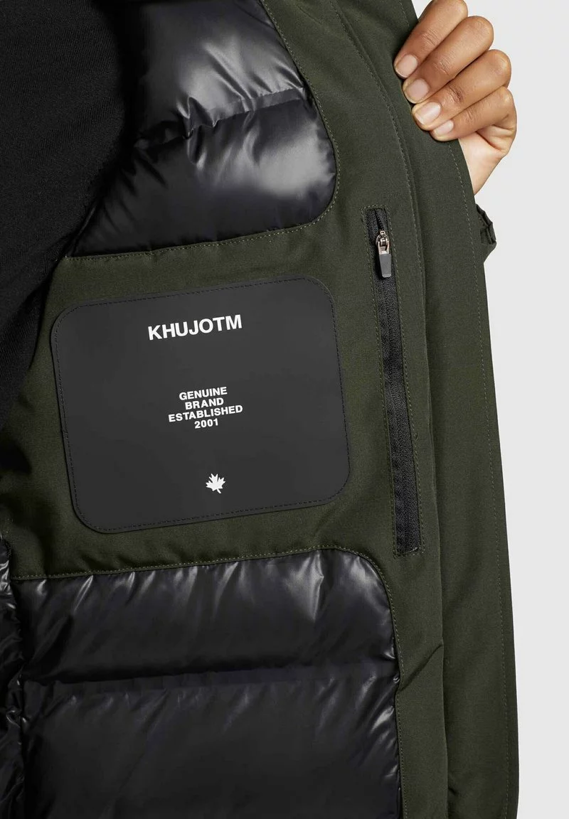 Khujo CHARLYN - Wintermantel - Dunkelgrün 7 Khujo CHARLYN - Wintermantel - Dunkelgrün – Bild 5