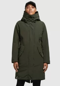 Khujo CHARLYN - Wintermantel - Dunkelgrün