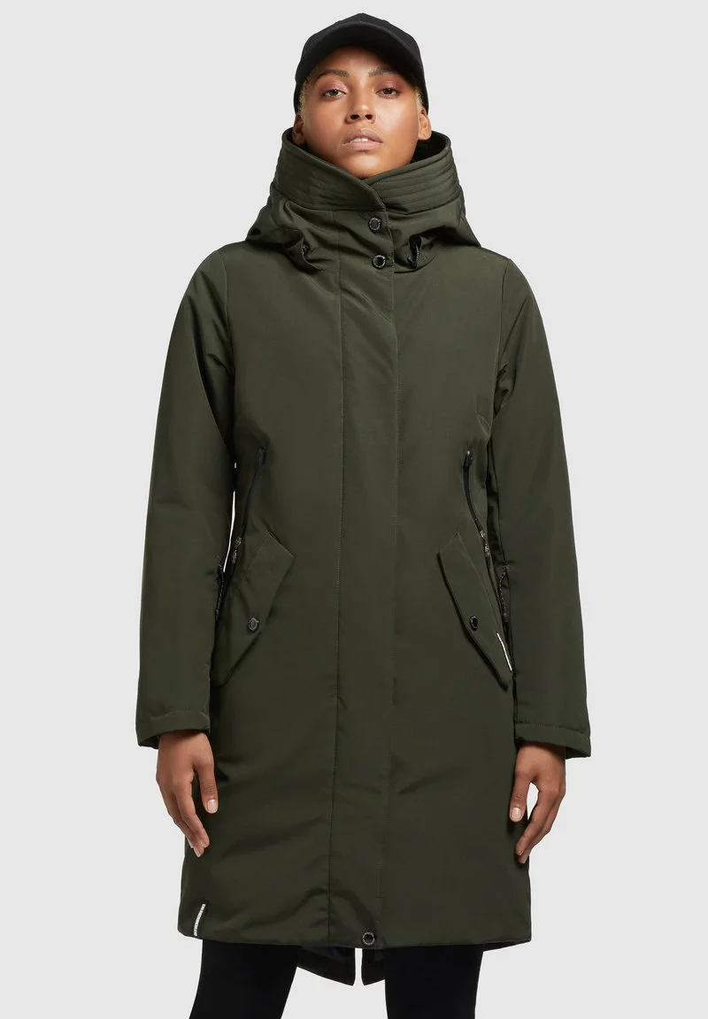 Khujo CHARLYN - Wintermantel - Dunkelgrün 3 Khujo CHARLYN - Wintermantel - Dunkelgrün