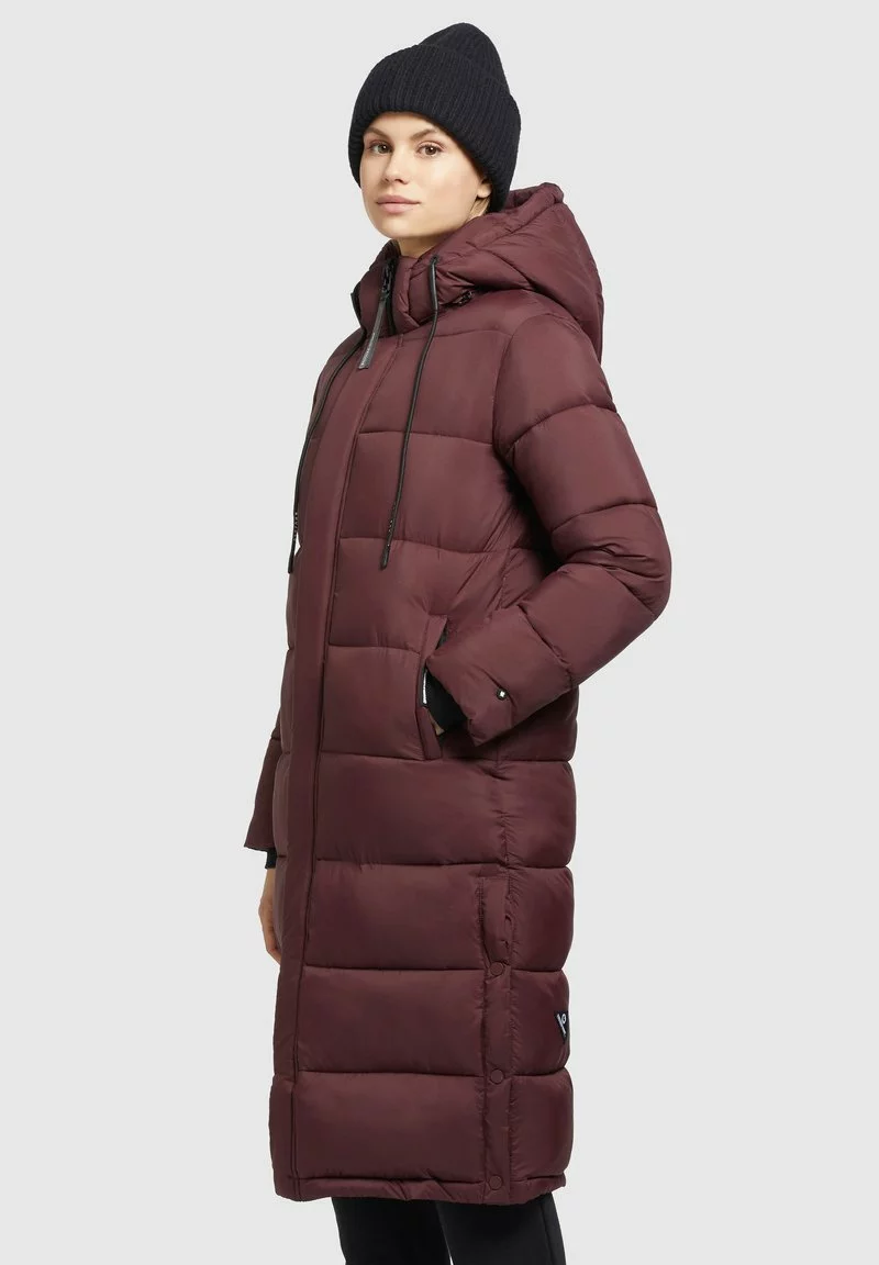 Khujo JULINA MATT - Wintermantel - Dunkelrot 5 Khujo JULINA MATT - Wintermantel - Dunkelrot – Bild 3