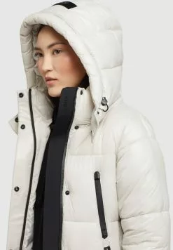 Khujo MELONA SHINY - Wintermantel - Perlweiß -Khujo Geschäft df55bbaf18534945a34150fe6a4afcac