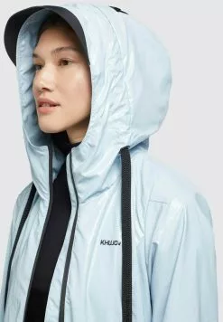 Khujo SOMIA - Regenjacke / Wasserabweisende Jacke - Hellblau -Khujo Geschäft e773ce1939ae4754ad97a5207dc7008c