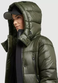 Khujo MELONA SHINY - Wintermantel - Dunkelgrün -Khujo Geschäft e87531f47ee0484fbcace2194682c12d