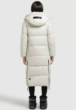 Khujo MELONA SHINY - Wintermantel - Perlweiß -Khujo Geschäft ea80c207fbdb4083b45404be359de730