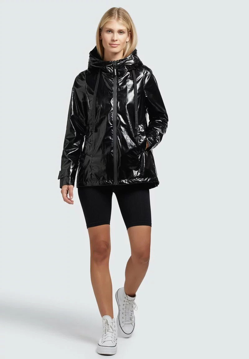 Khujo SOMIA - Regenjacke / Wasserabweisende Jacke - Schwarz 4 Khujo SOMIA - Regenjacke / Wasserabweisende Jacke - Schwarz – Bild 2