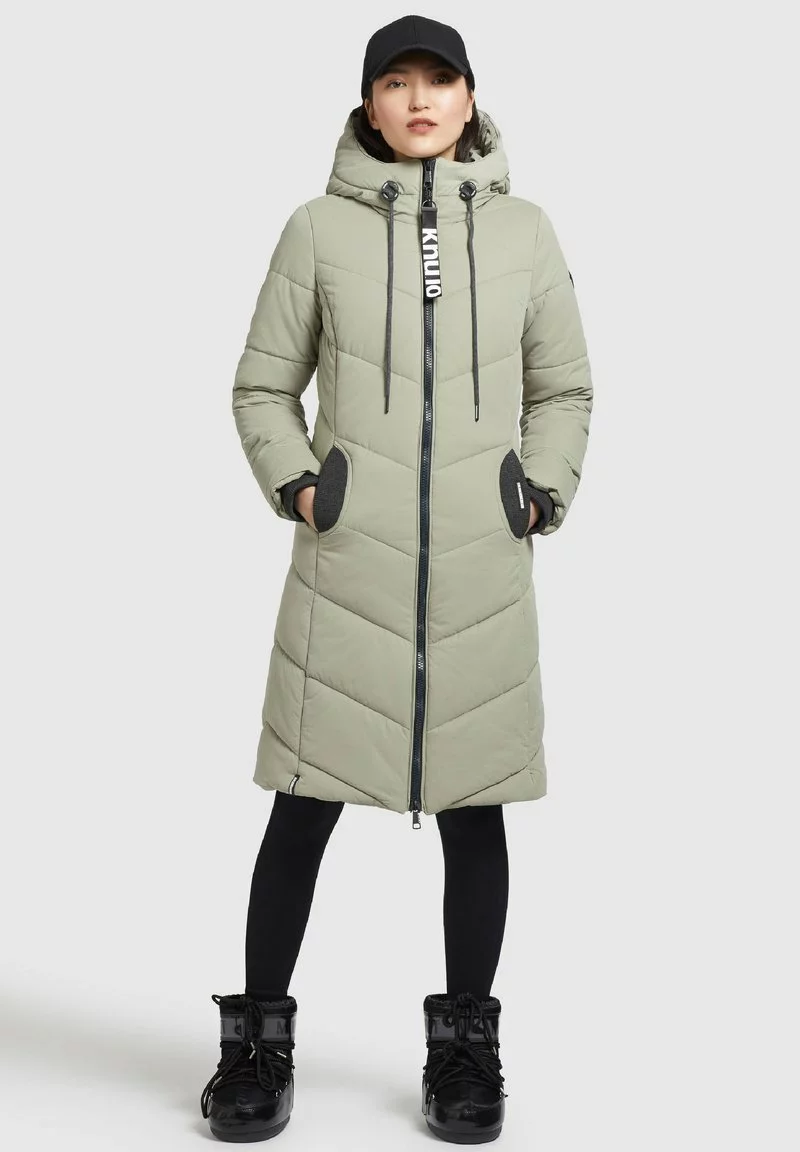 Khujo ARIBAY3 PEACHED - Wintermantel - Mintgrün 4 Khujo ARIBAY3 PEACHED - Wintermantel - Mintgrün – Bild 2