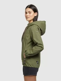 Khujo Blouson "Rolava" In Oliv -Khujo Geschäft khujo blouson rolava in oliv 3