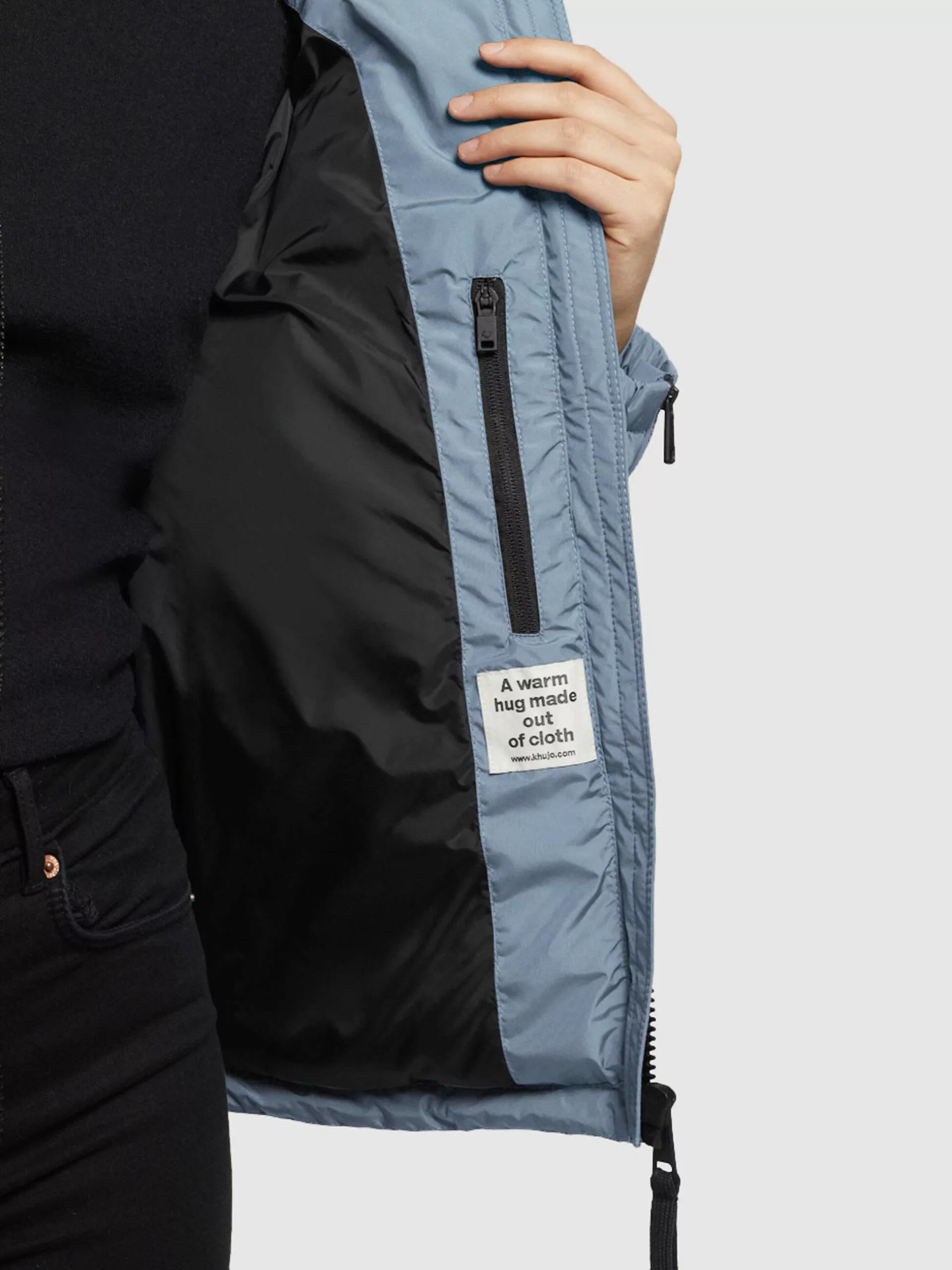 Khujo Jacke ESILA3 In Hellblau 10 Khujo Jacke ESILA3 In Hellblau – Bild 8