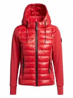 Khujo Jacke GHITA SHINY In Rot