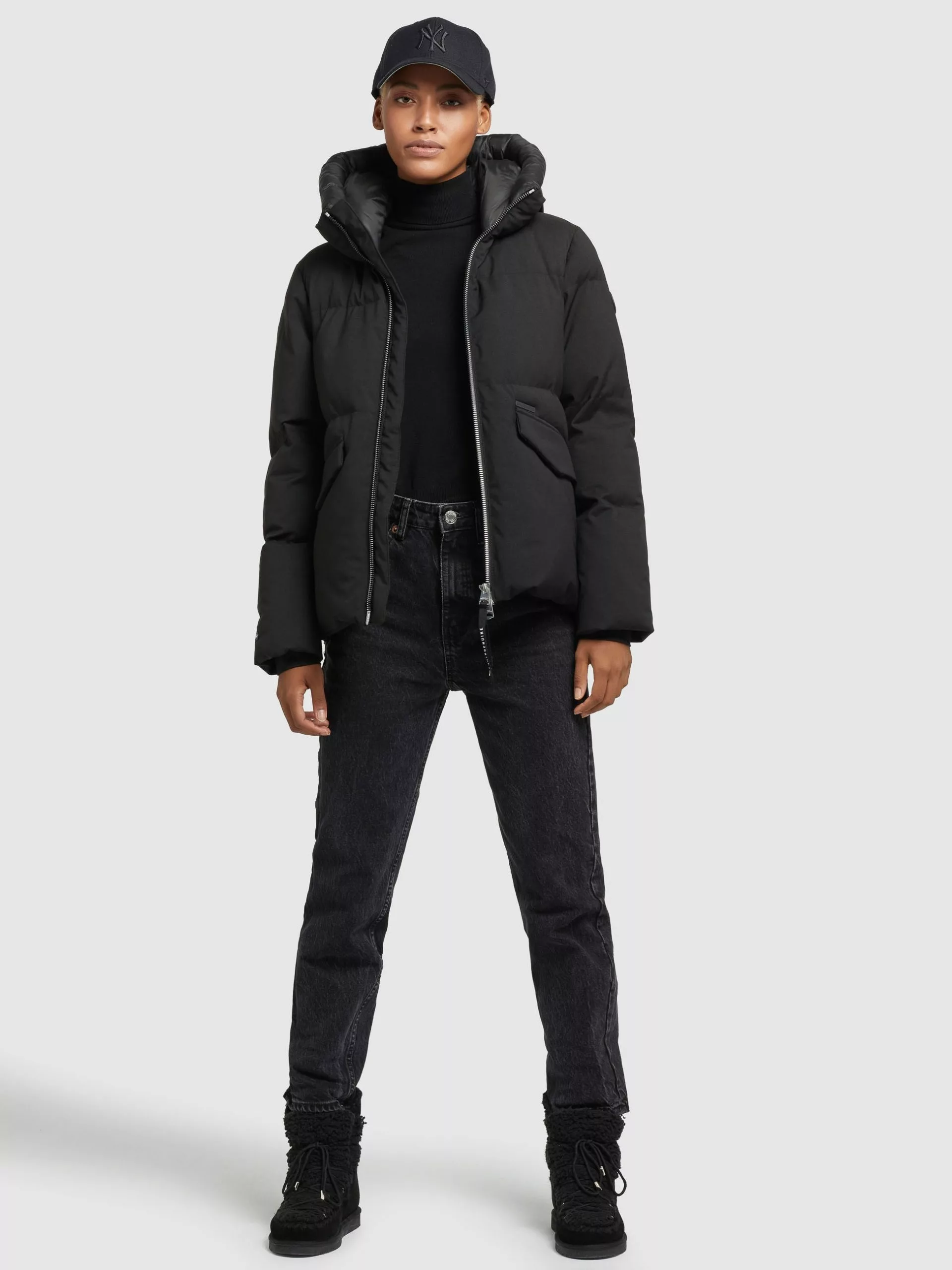 Khujo Jacke JAPURA2 In Schwarz 4 Khujo Jacke JAPURA2 In Schwarz – Bild 2