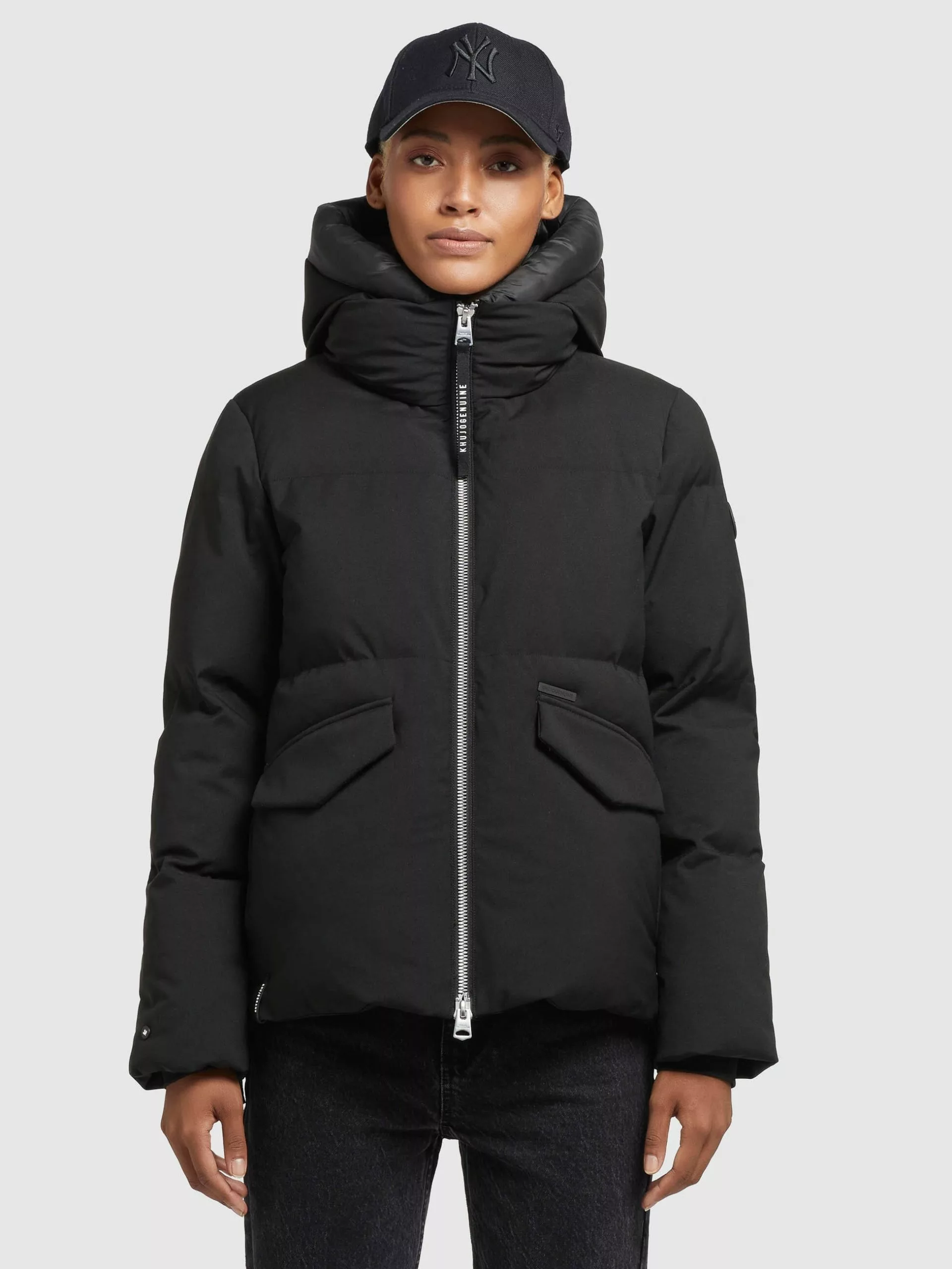 Khujo Jacke JAPURA2 In Schwarz 6 Khujo Jacke JAPURA2 In Schwarz – Bild 4