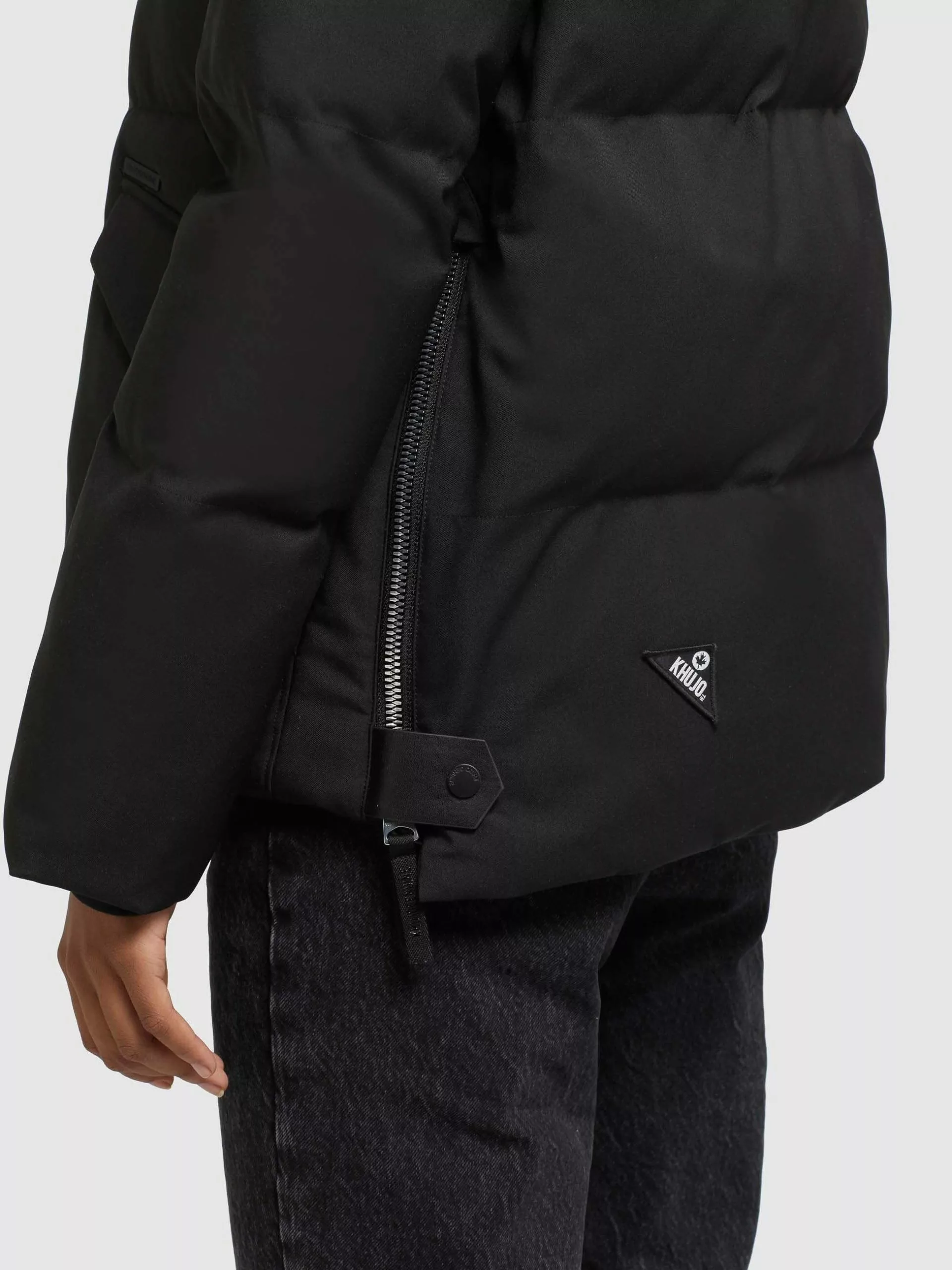 Khujo Jacke JAPURA2 In Schwarz 10 Khujo Jacke JAPURA2 In Schwarz – Bild 8