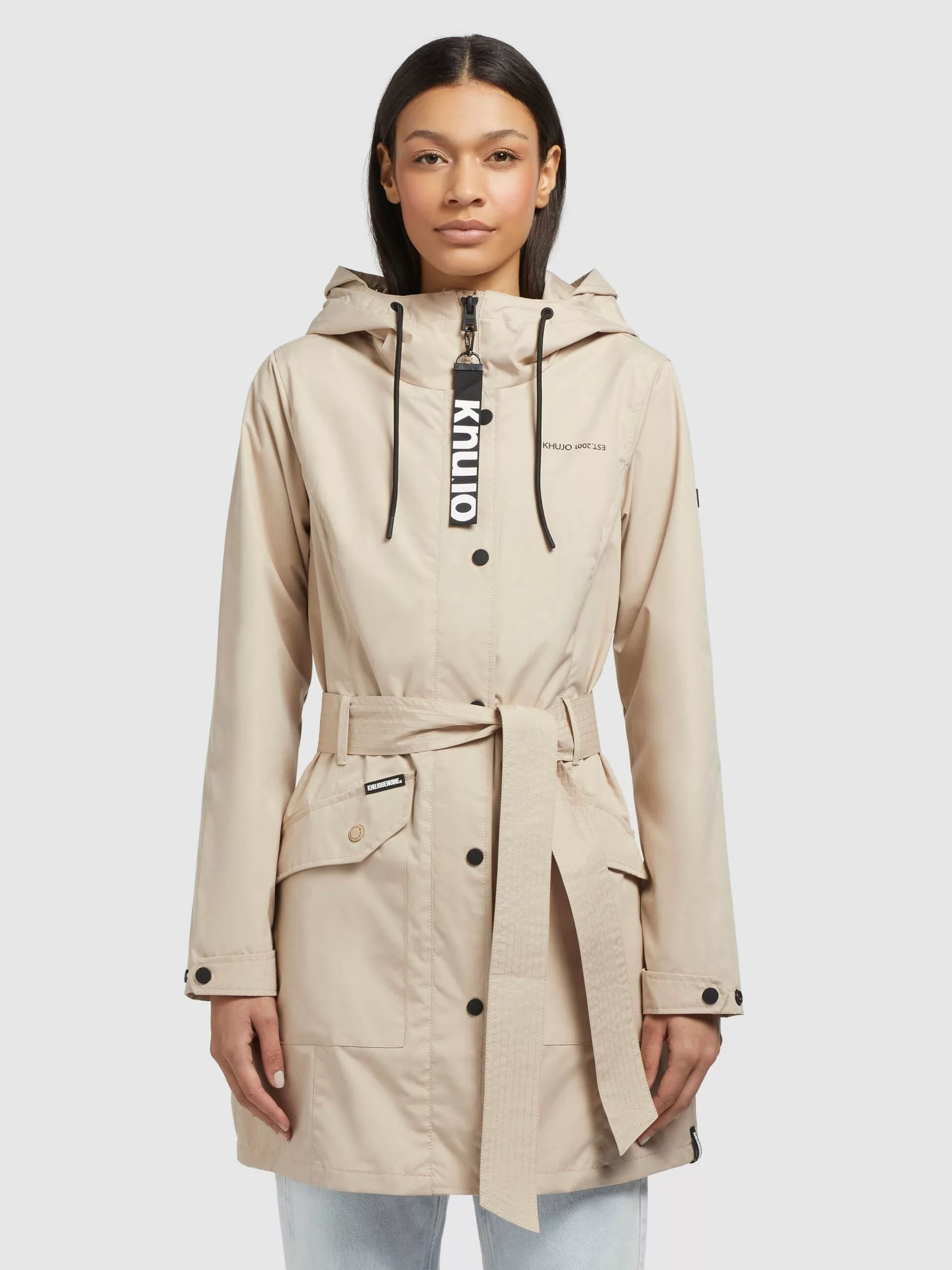 Khujo Jacke LAUREN3 In Khaki 6 Khujo Jacke LAUREN3 In Khaki – Bild 4