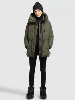 Khujo Jacke LEVIANI2 In Olivgrün -Khujo Geschäft khujo jacke leviani2 in olivgrun 5