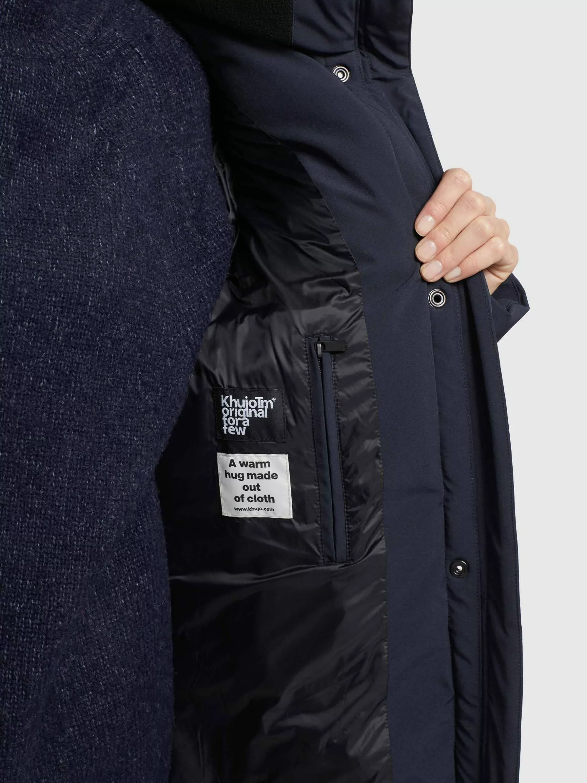 Khujo Jacke WENTE In Dunkleblau 10 Khujo Jacke WENTE In Dunkleblau – Bild 8
