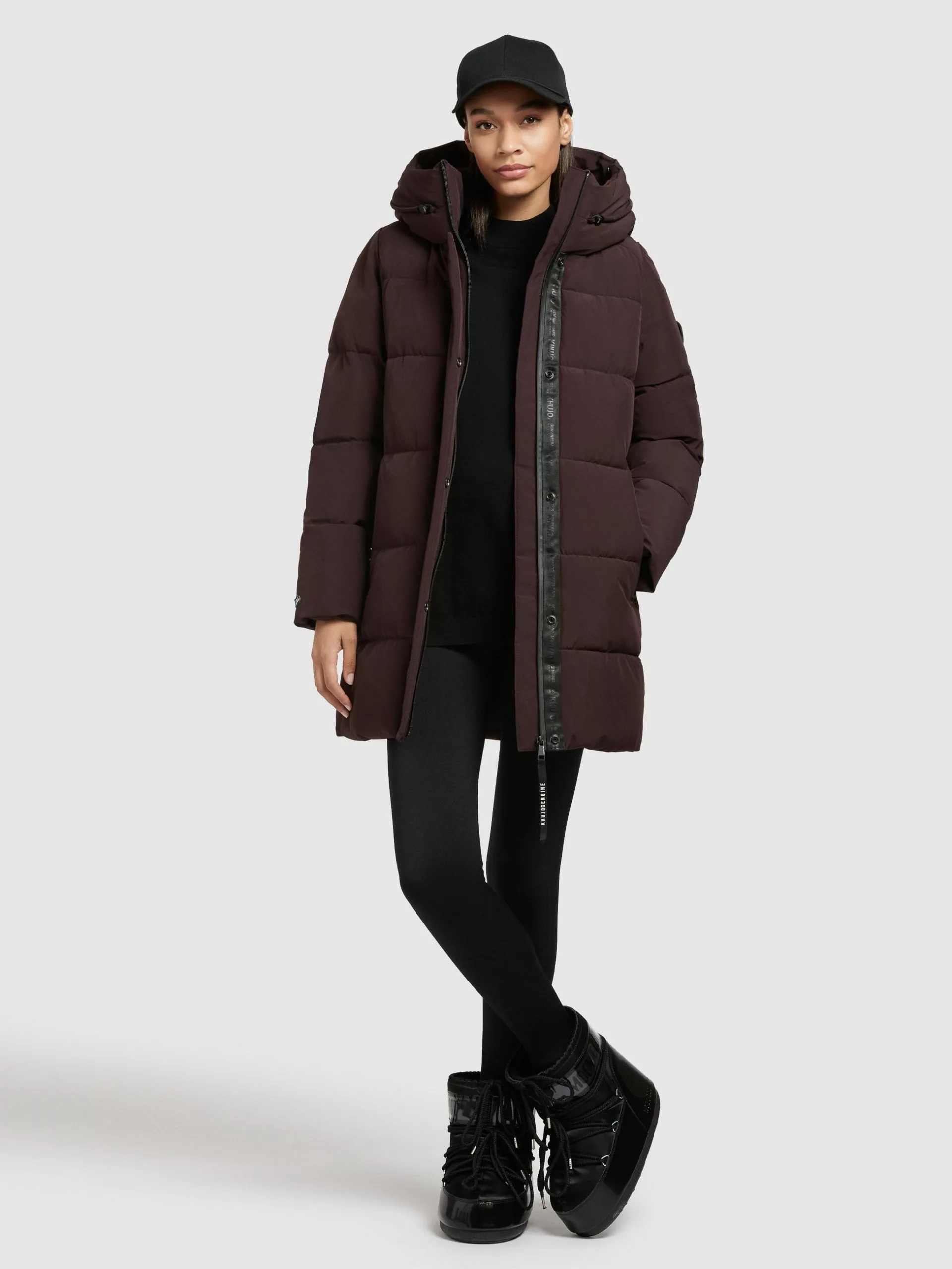 Khujo Jacke WENTE In Weinrot 4 Khujo Jacke WENTE In Weinrot – Bild 2