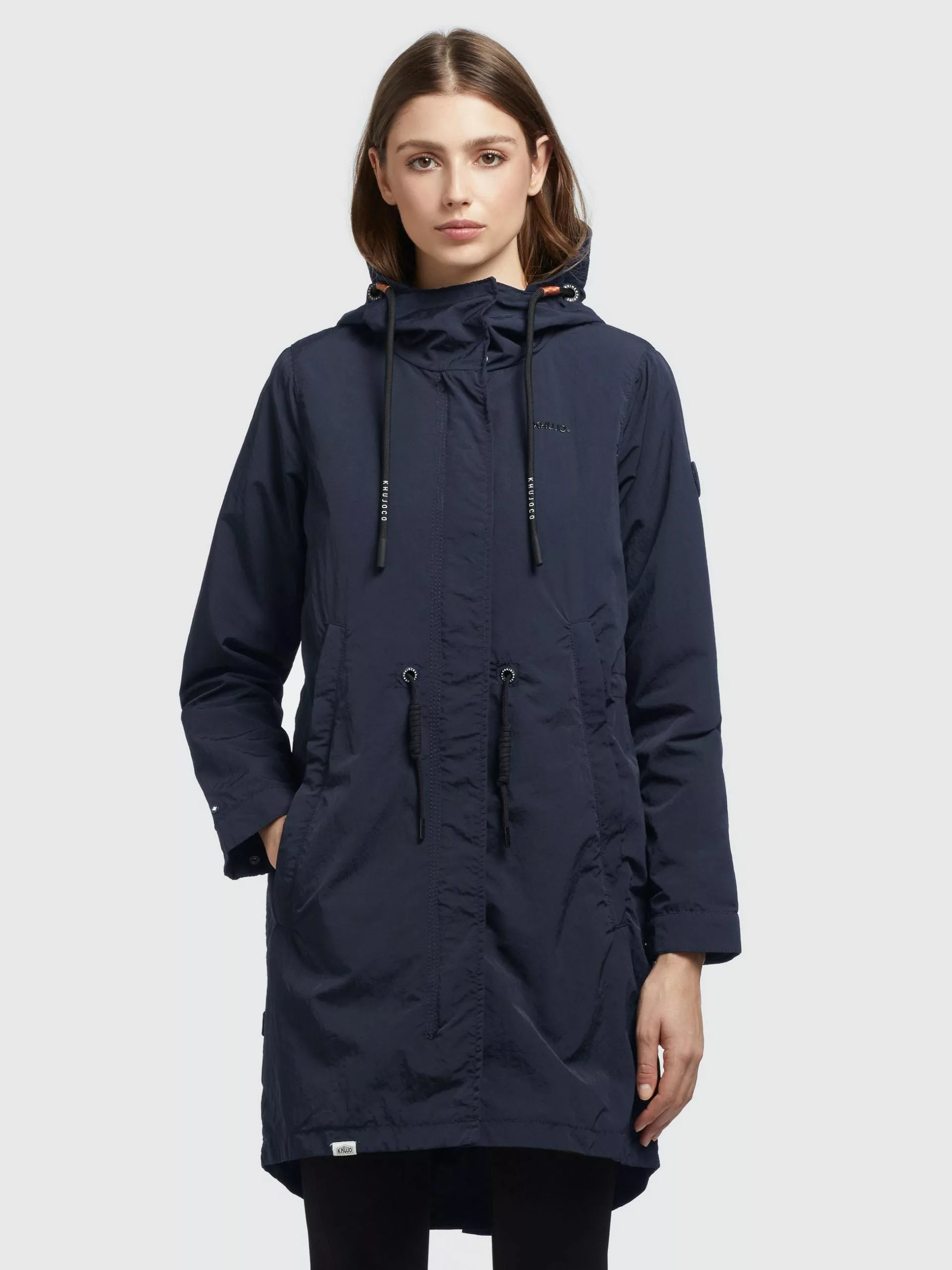 Khujo Mantel ADDA2 In Dunkleblau 6 Khujo Mantel ADDA2 In Dunkleblau – Bild 4