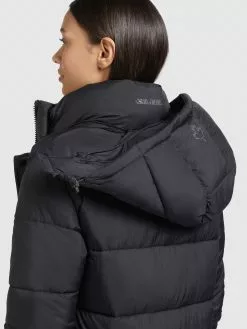 Khujo Mantel CORINNA MATT In Schwarz -Khujo Geschäft khujo mantel corinna matt in schwarz 7